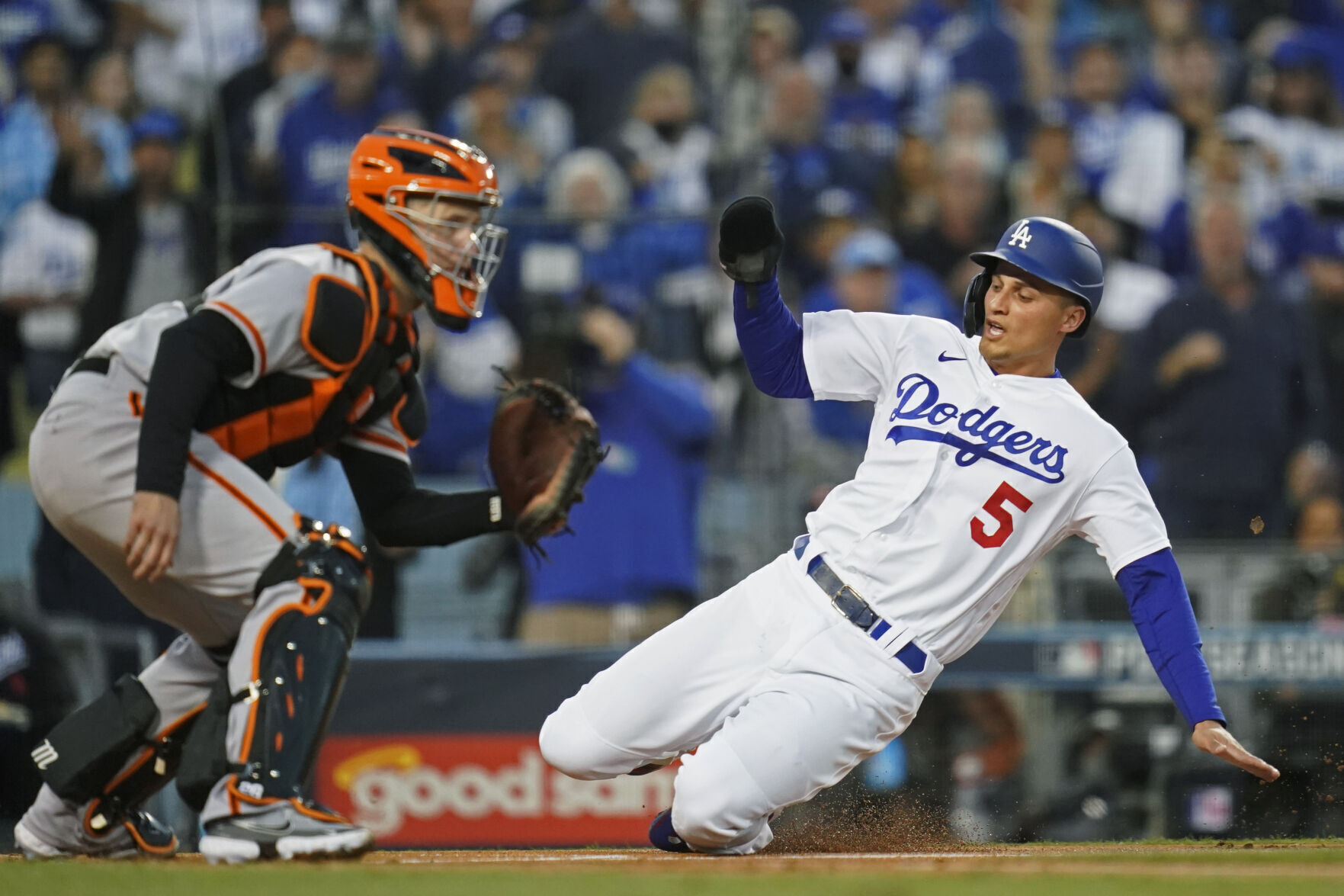 APTOPIX NLDS Giants Dodgers Baseball